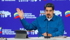 Nicolás Maduro en una comparecencia de balance sobre la Covid-19 en Venezuela.