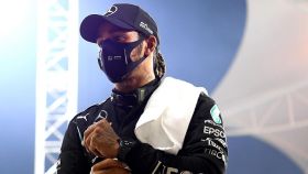 Hamilton en el GP de Bahrein de Fórmula 1