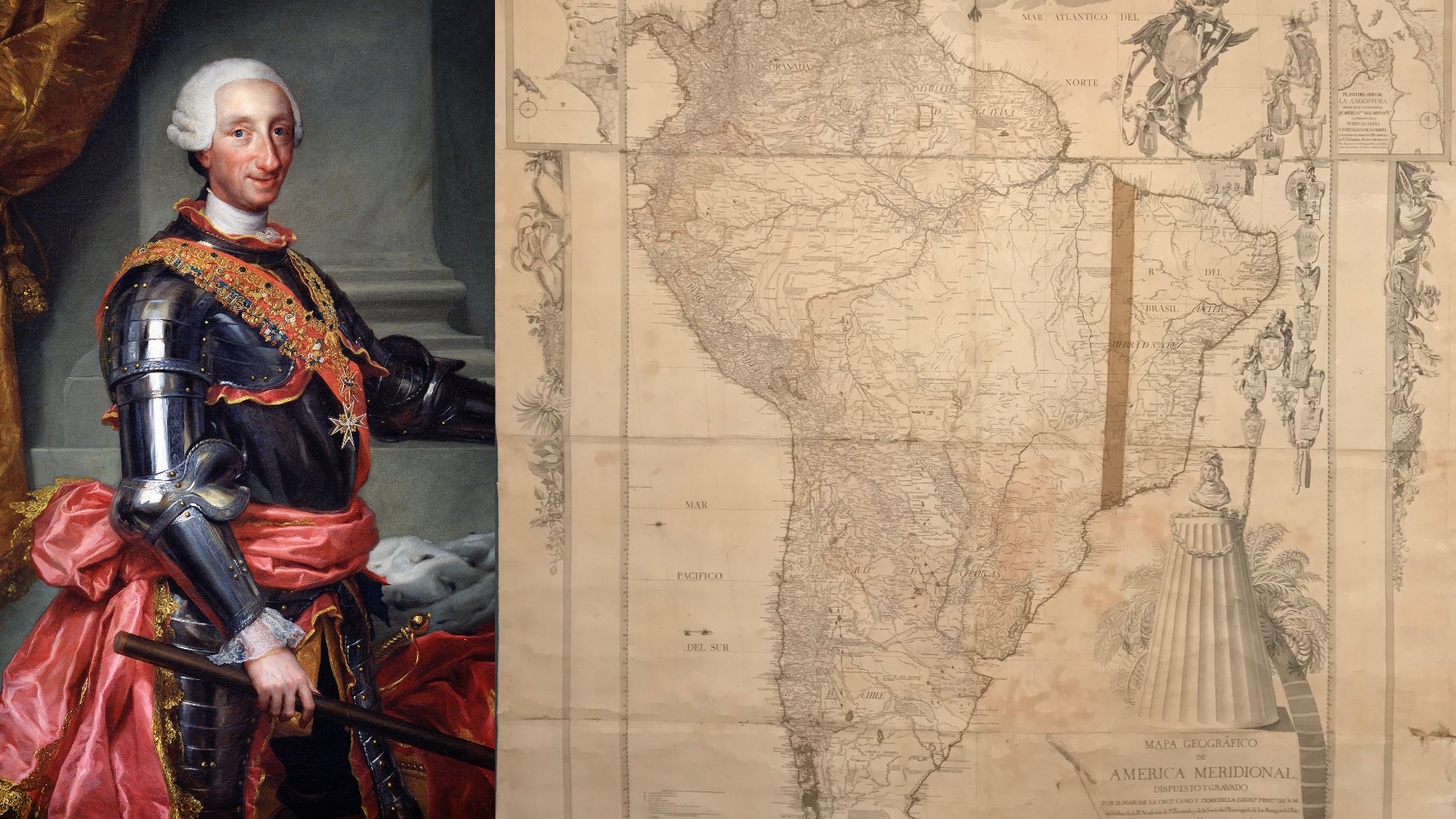 Carlos III y el mapa secuestrado.