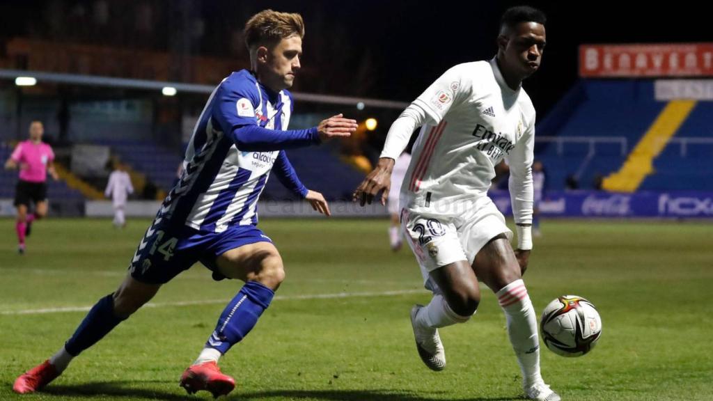 Vinicius, contra el Alcoyano