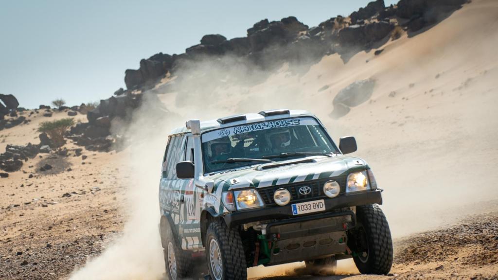 Kilian Revuelta, en el Dakar Classic 2021