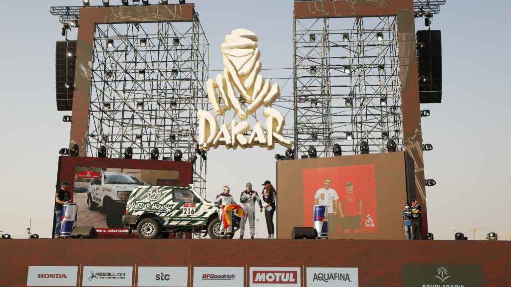 Kilian Revulta, en el Dakar Classic 2021