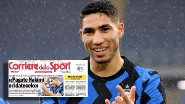 Ultimátum del Real Madrid al Inter por Achraf