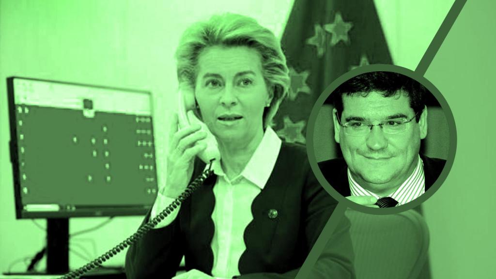 Ursula Von der Leyen y José Luis Escrivá.