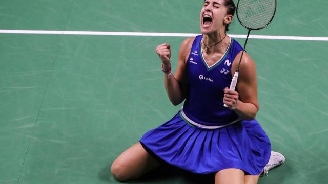 Carolina Marín celebra su segundo torneo en Tailandia