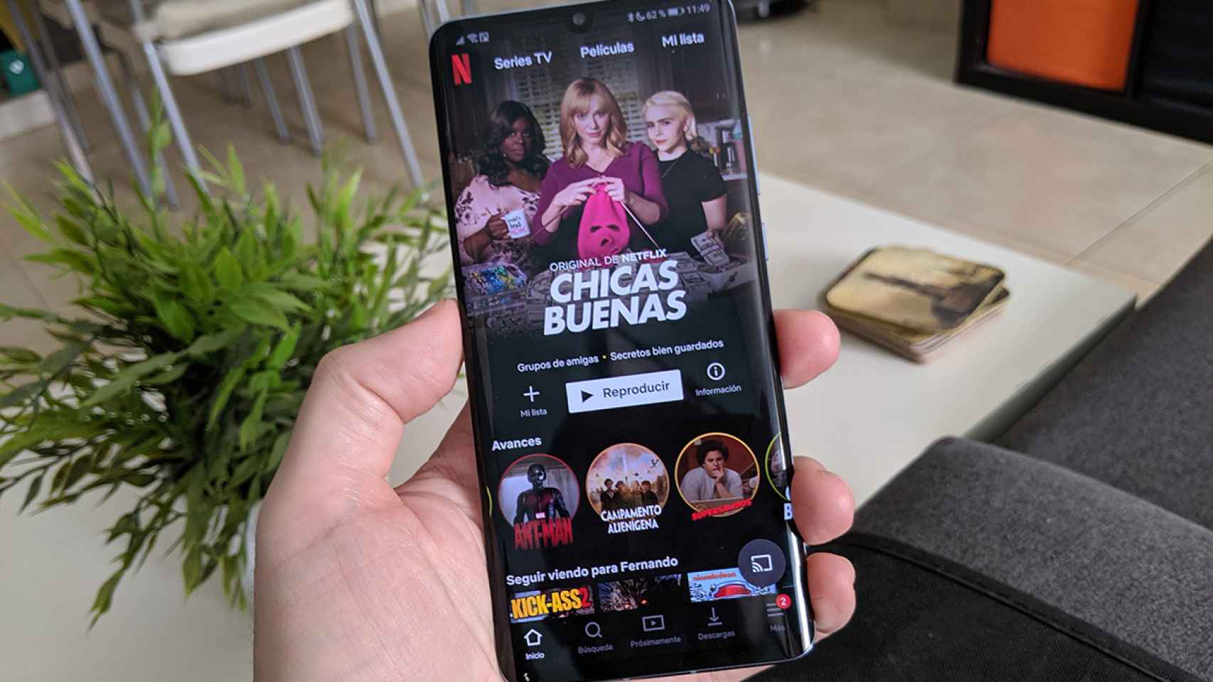 La aplicación de Netflix para Android se actualiza con mejor sonido