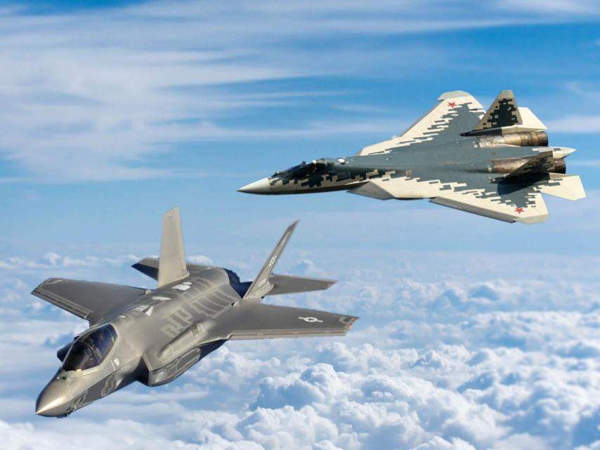 Su-57 y F-35