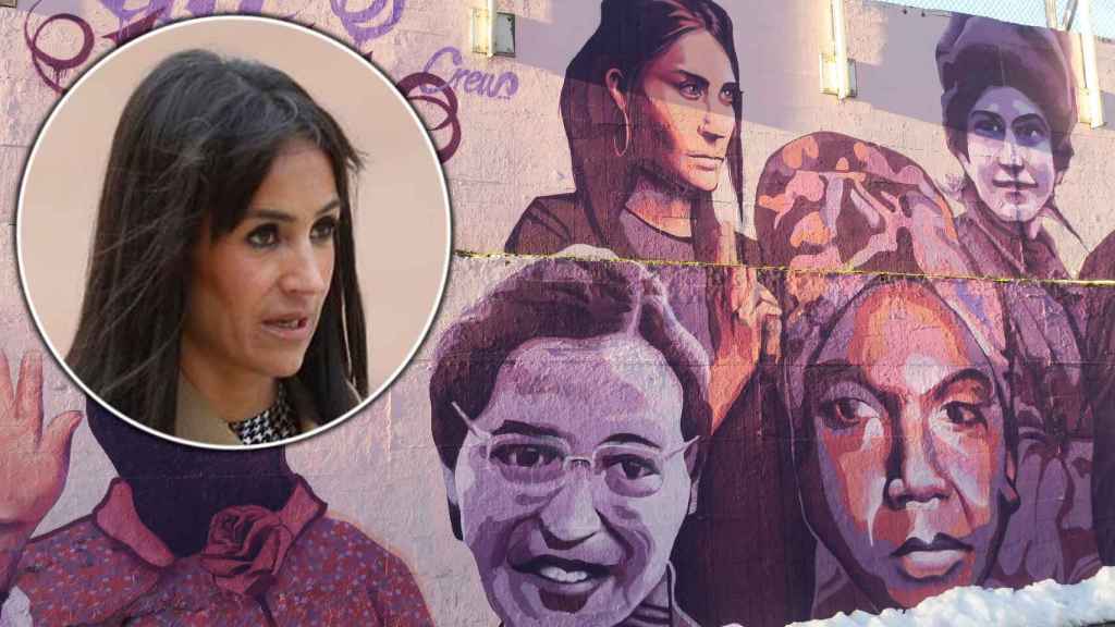 Begoña Villacís, sobre el mural feminista de Ciudad Lineal.
