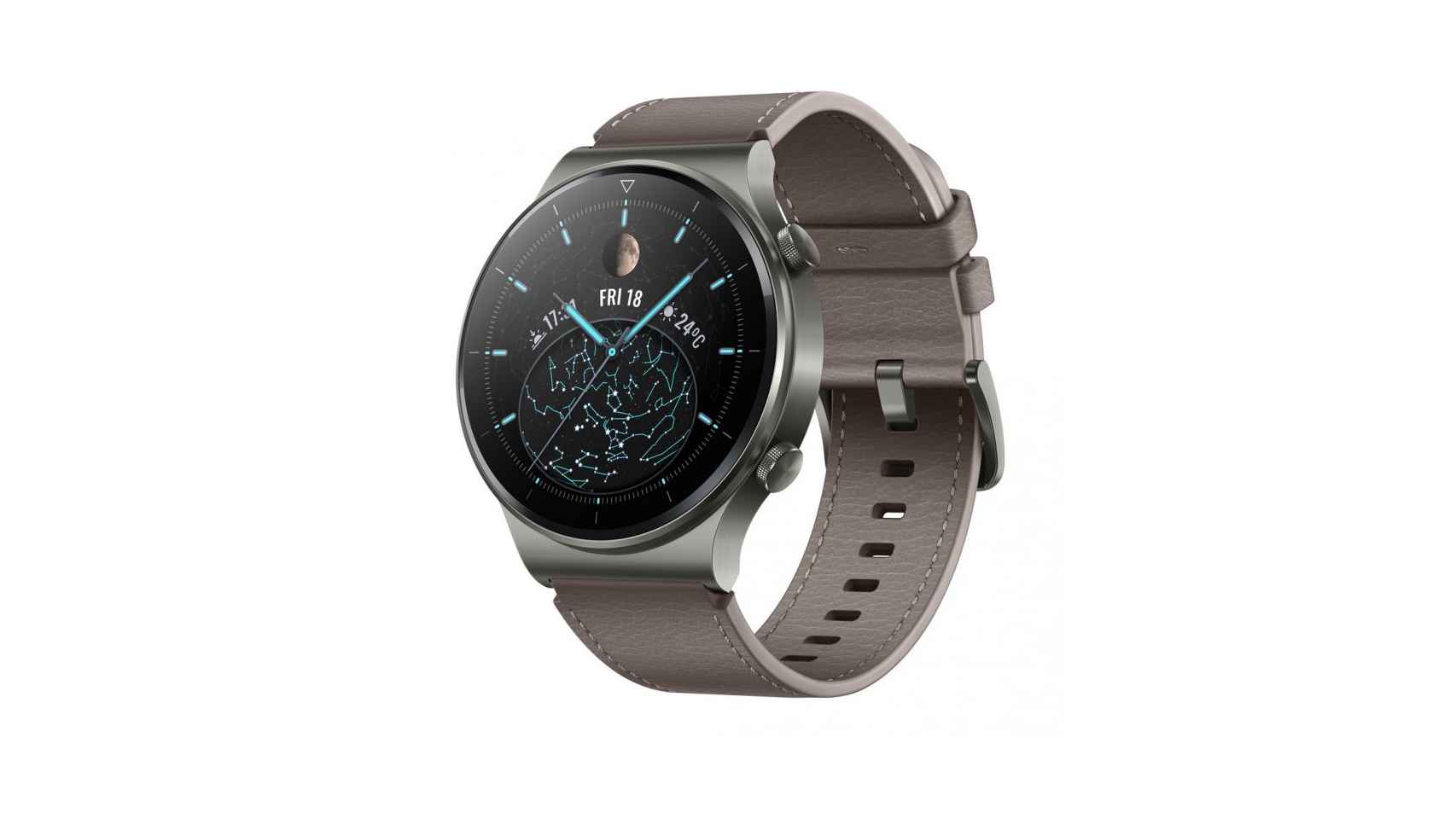 Así es el diseño del Huawei Watch GT 2 Pro.