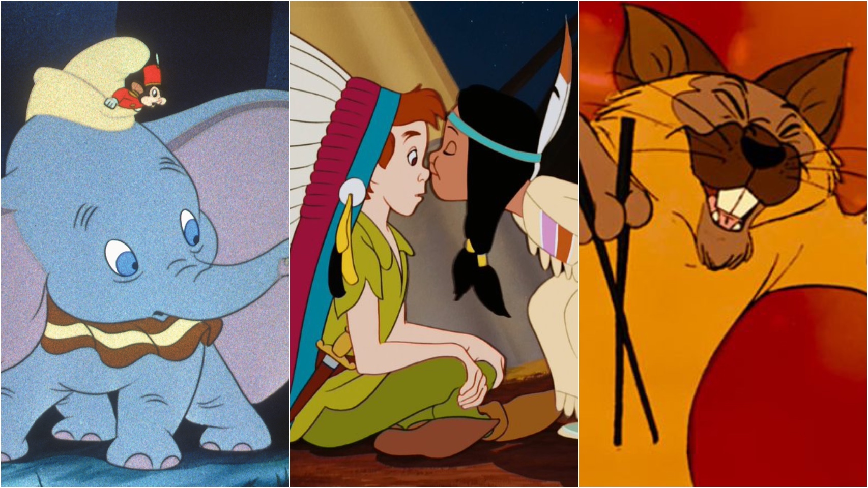 'Dumbo', Peter Pan' y 'Los aristogatos'.