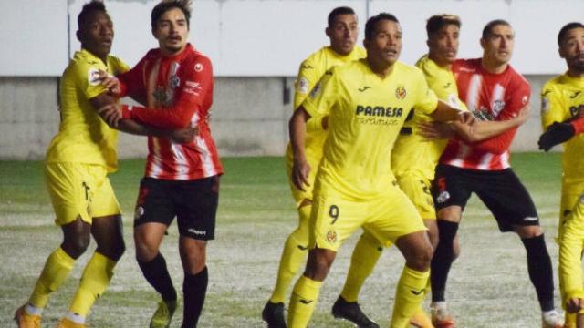 Rocha, en un partido de Copa contra el Villarreal