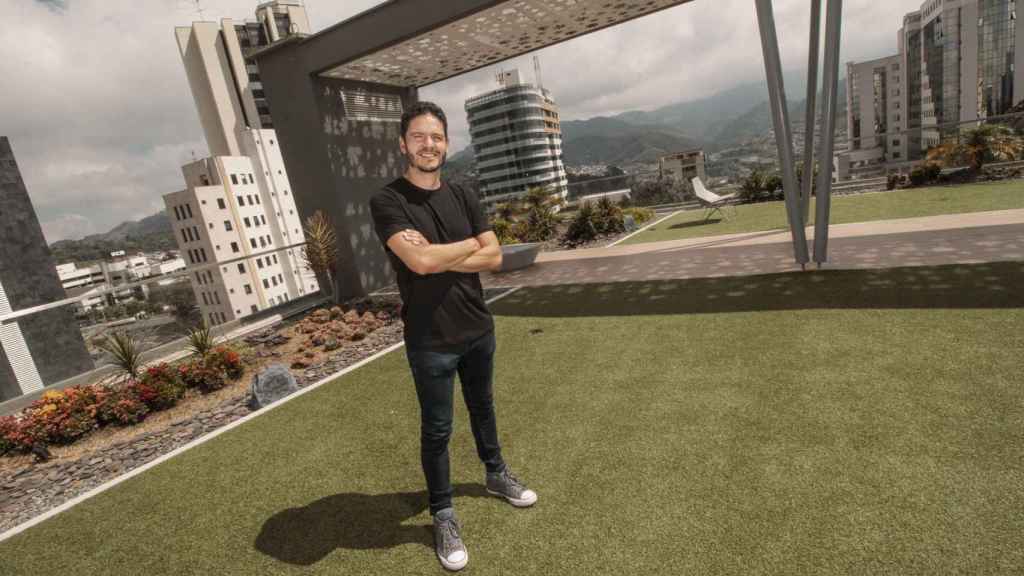 Óscar Giraldo, fundador y CEO de PlayVox