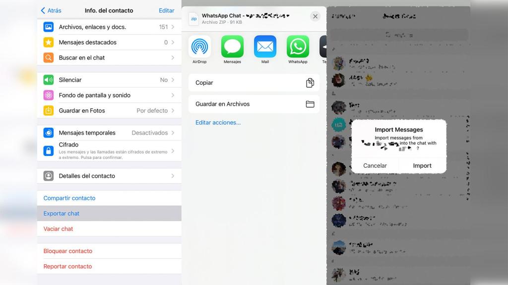 Trasvase a Telegram