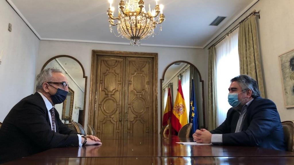 Alejandro Blanco y José Manuel Rodríguez Uribes, reunidos