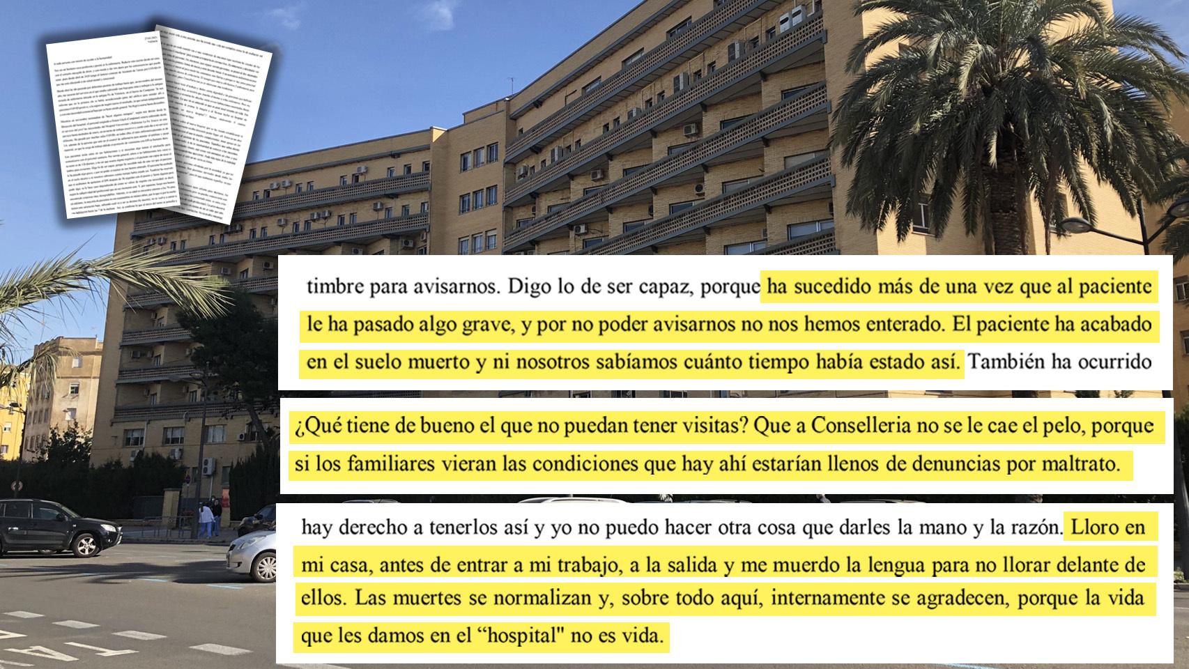 Un an nimo destapa el drama del Covid en la vieja Fe