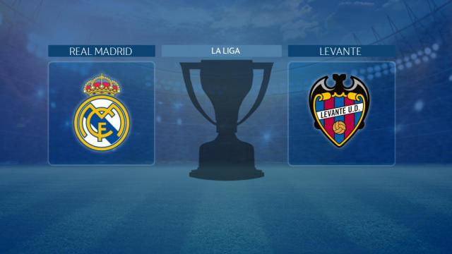 Streaming en directo | Real Madrid - Levante (La Liga)