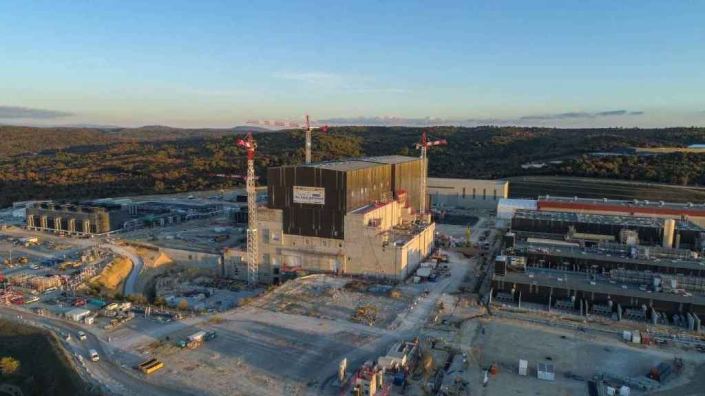 Reactor nuclear de fusión ITER en construcción al sur de Francia