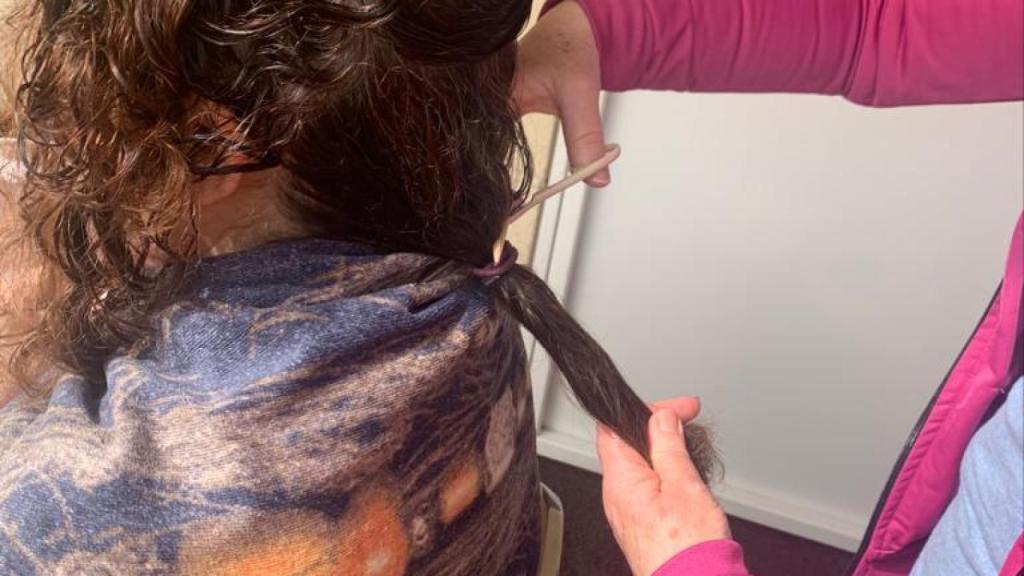 Cuando llegaron los EPI tuve que cortarme el pelo