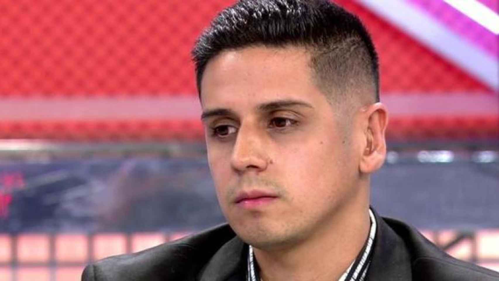 Christofer Guzmán en una imagen reciente en televisión.
