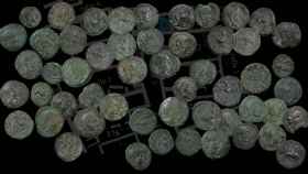 Las monedas tardorrepublicanas halladas en Libisosa.