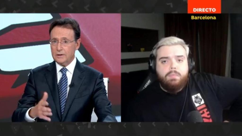 Ibai Llanos fue entrevistado en 'Antena 3 Noticias'.