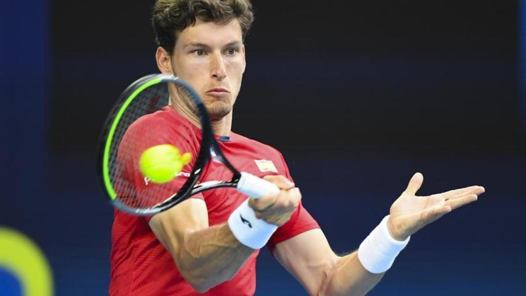 Carreño, durante el partido ante Millman.