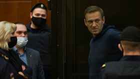 Alexei Navalny, en su comparecencia en tribunal.