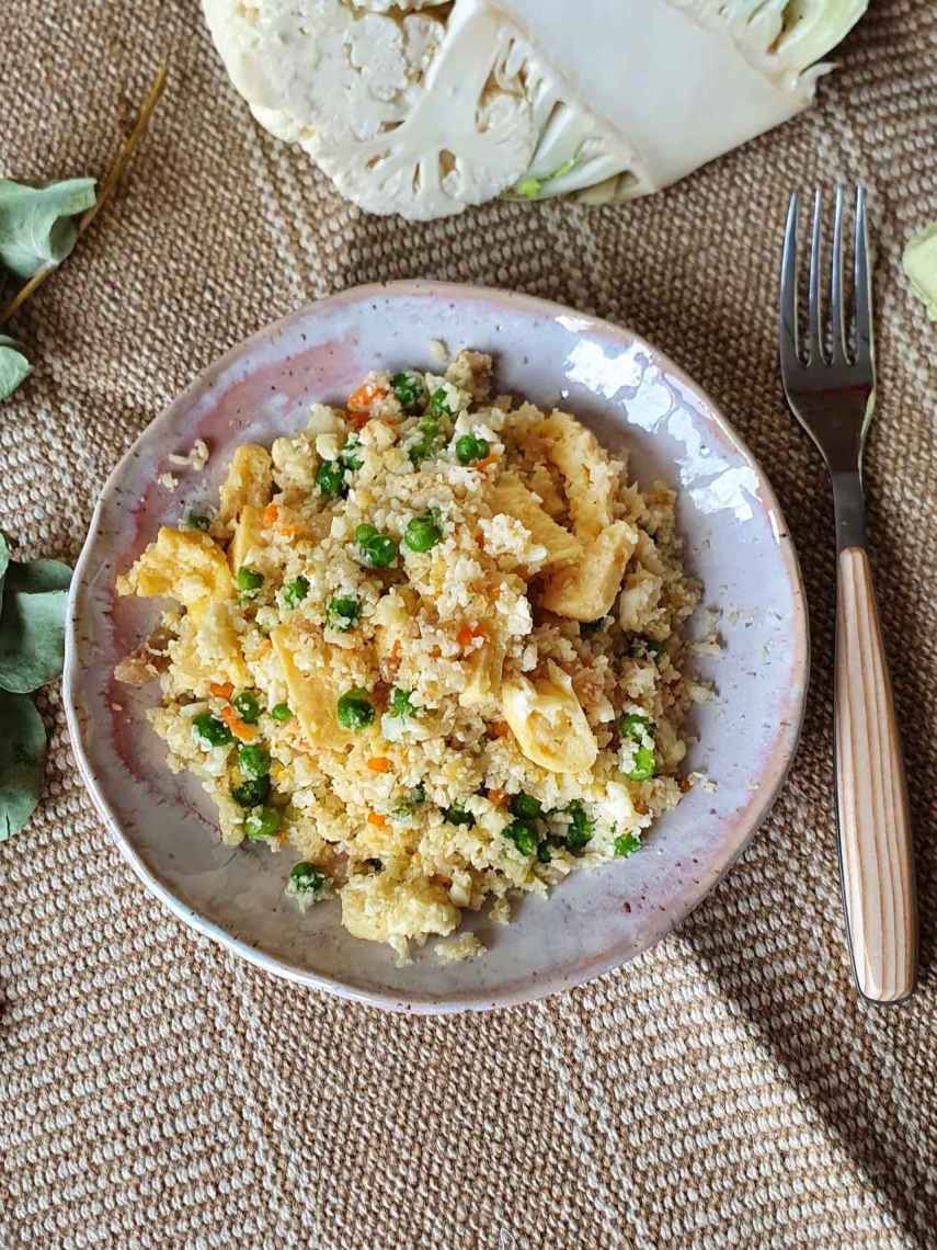 Colirroz, el arroz de coliflor saludable