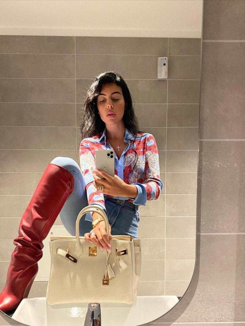 Georgina Rodríguez y 'obsesión' por Birkins: del de de 90.000 euros al más caro del mundo