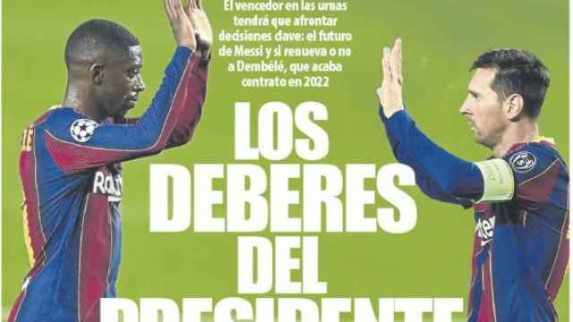 Portada Mundo Deportivo (03/02/21)