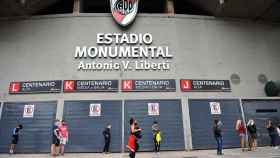 El Monumental de River Plate es otro de los grandes estadios deportivos cedidos para vacunar contra la Covid-19.