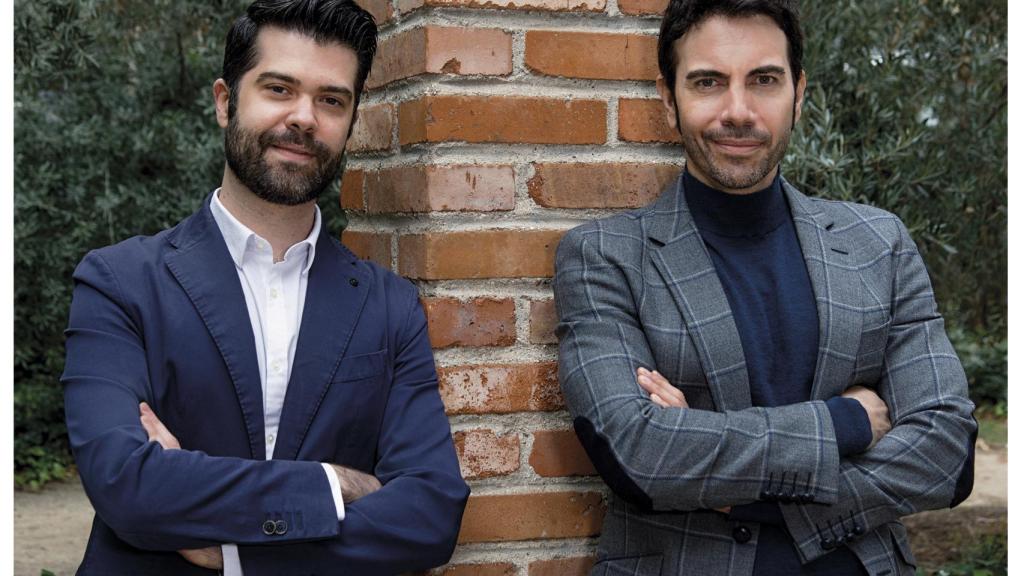 Luis Alberto Zamora (izda.) y Alberto Herrera (dcha.)
