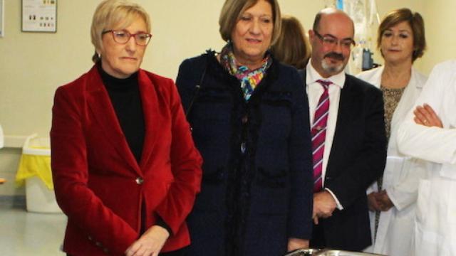 José Antonio García Gómez, en una imagen de cuando ejercía de comisionado de salud, junto a la consellera Ana Barceló.