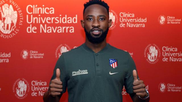 Moussa Dembélé, tras pasar reconocimiento médico con el Atlético de Madrid