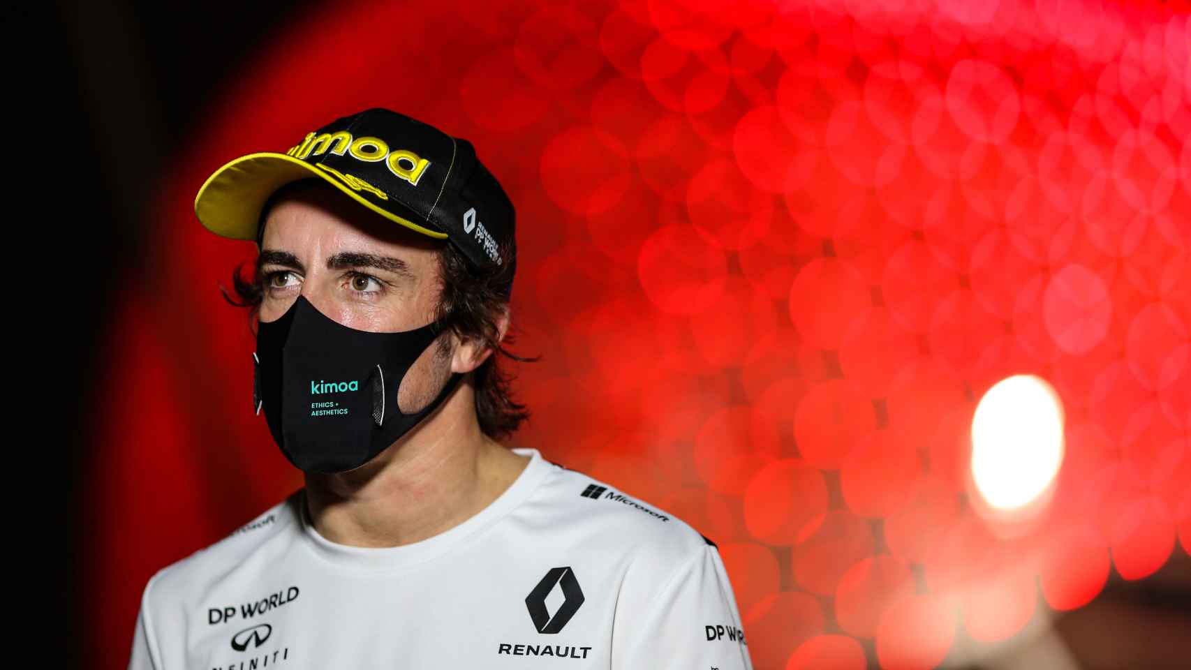 Gorra Renault F1 firmada por Fernando Alonso