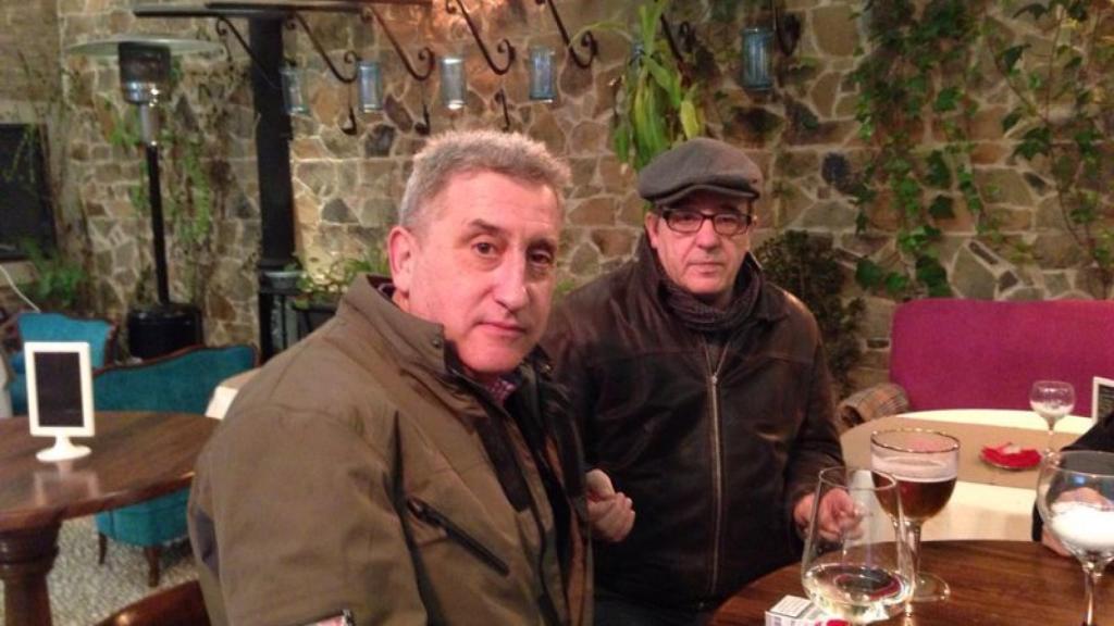 Eduardo Estébanez, nieto de Mónico y el periodista Manuel Valero, autores de ‘El rayo indomable’