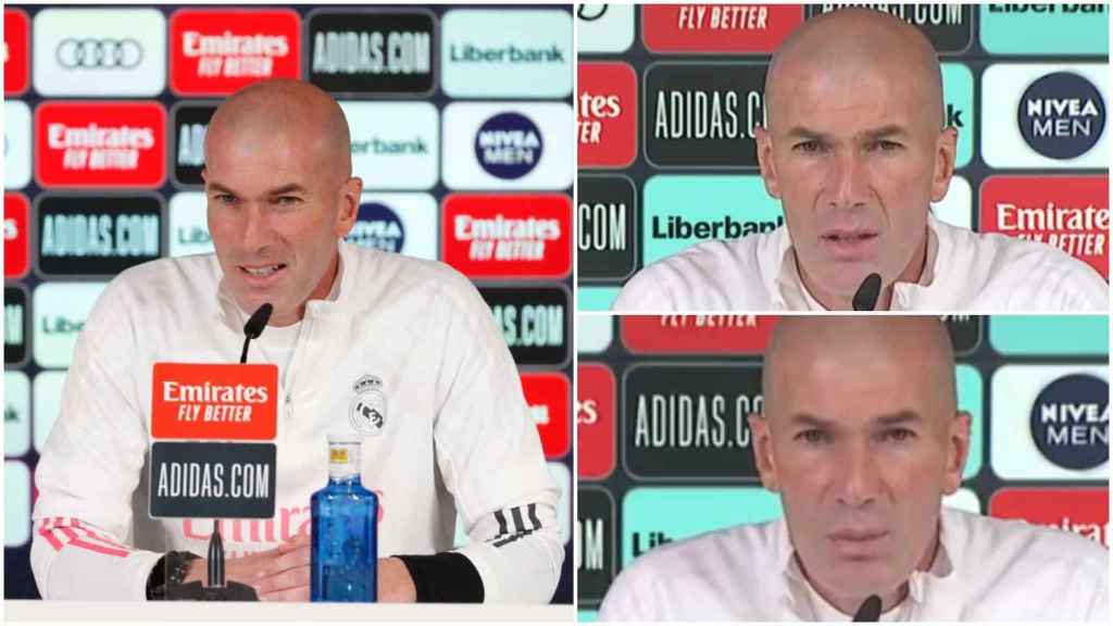 Zidane explota en rueda de prensa