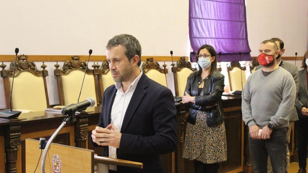 Julio Millán, alcalde de Jaén, el día del anuncio de la concesión del Colce a Córdoba.