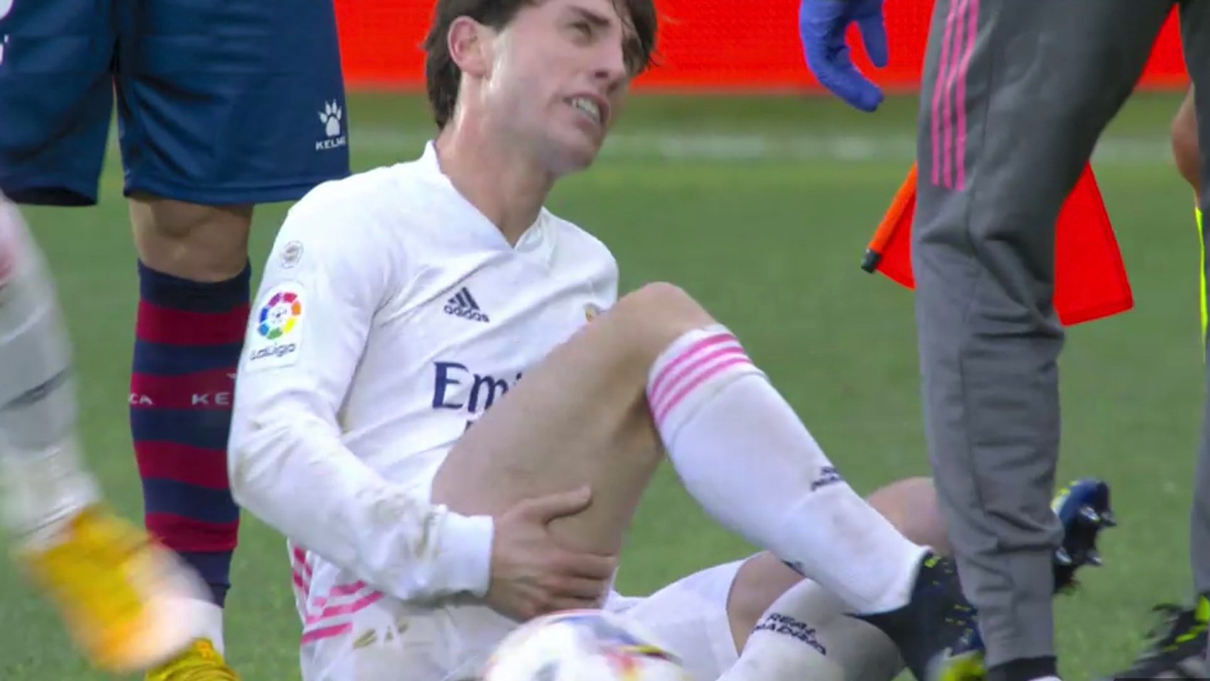 Odriozola, dolorido