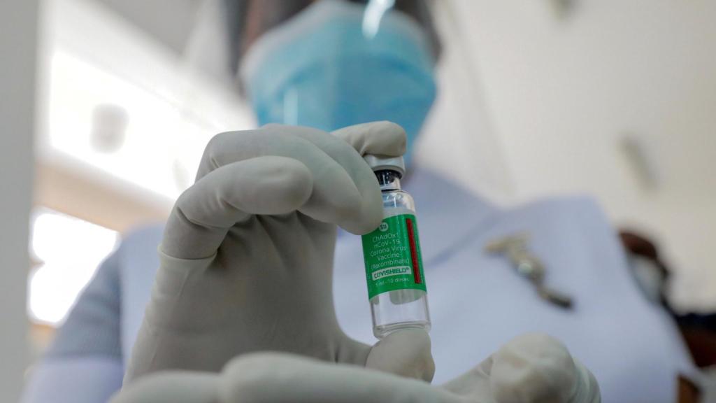 Una dosis de la vacuna de AstraZeneca.