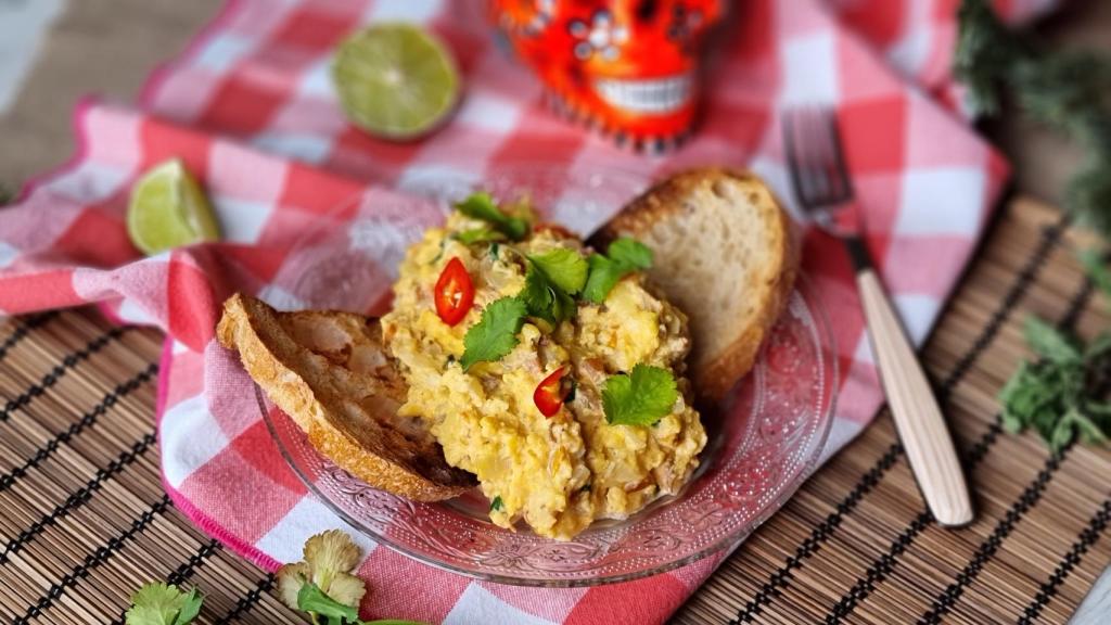 Huevos revueltos a la mexicana, receta fácil para un desayuno perfecto