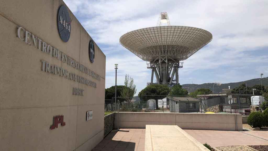 Antena de la NASA en Robledo de Chavela