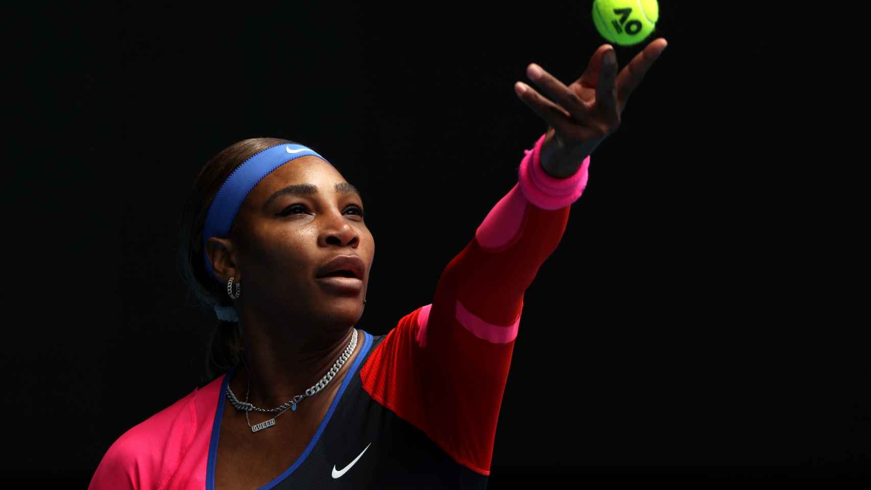 Serena Williams, durante el Open de Australia 2021