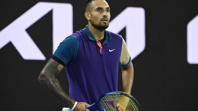 Nick Kyrgios, en el Open de Australia 2021