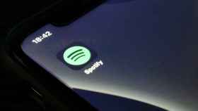 Spotify en un iPhone