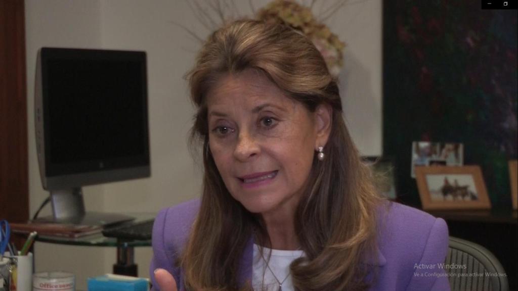 Marta Lucía Ramírez, vicepresidenta de Colombia.