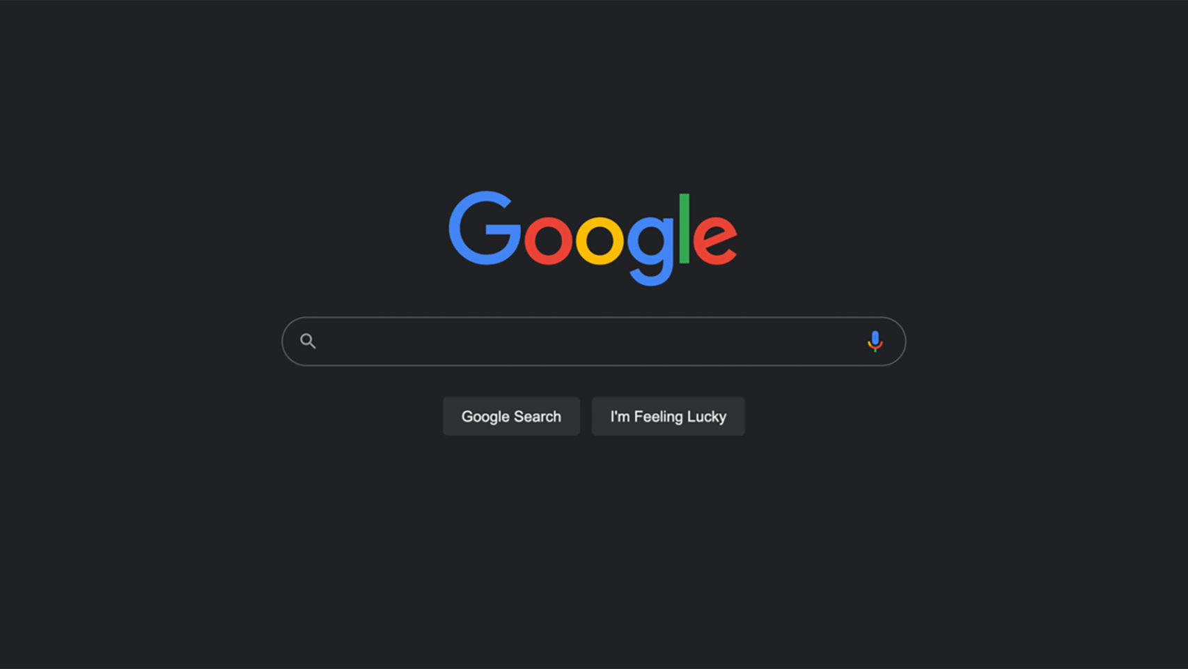 Google Modo Oscuro