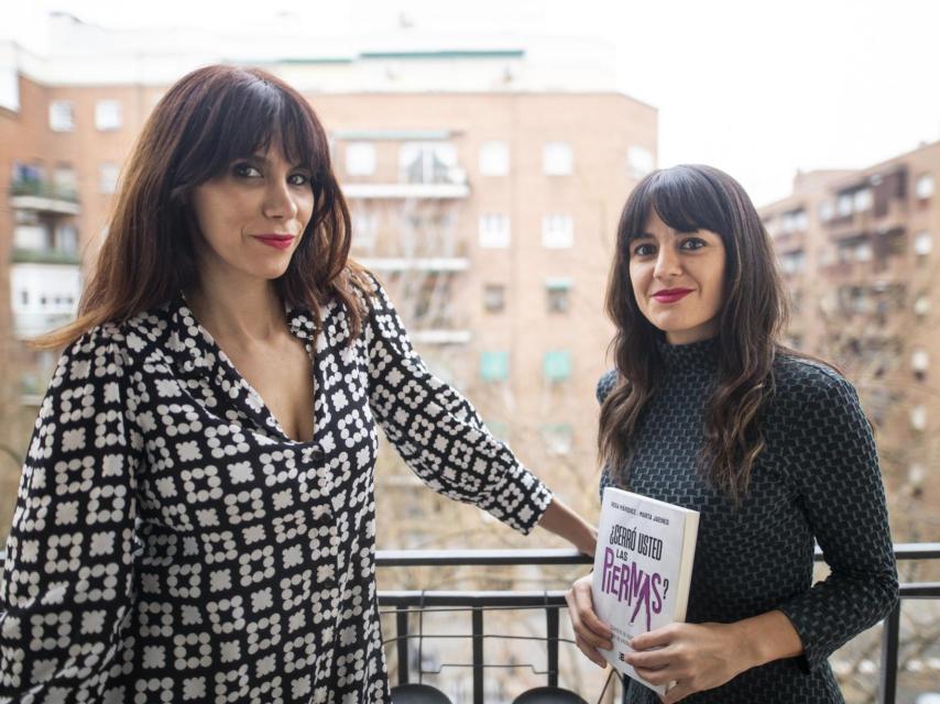 Rosa Márquez y Marta Jaenes, autoras de ¿Cerró usted las piernas?