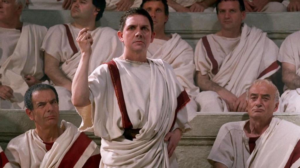 David Bamber fue el actor que dio vida a Cicerón en la serie 'Roma'.