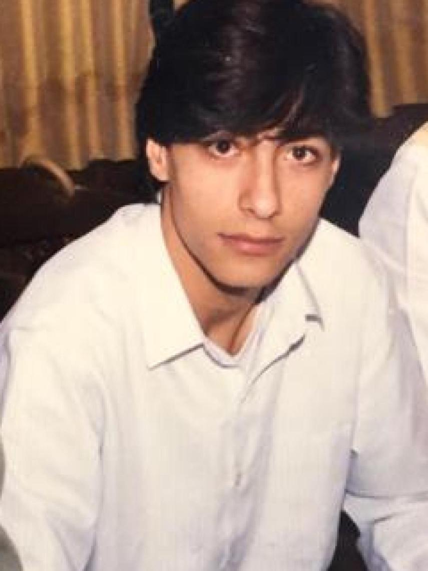 Juan del Val, en una imagen de su adolescencia.